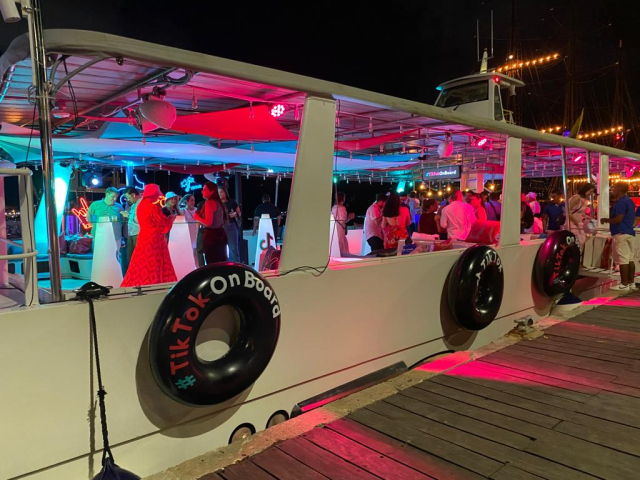 Eventos empresariales a bordo