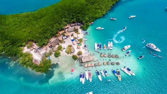 Islas del Rosario en Diciembre