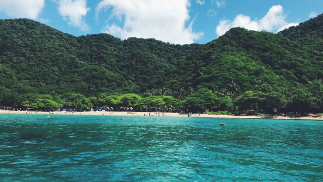 Playa del parque Tayrona