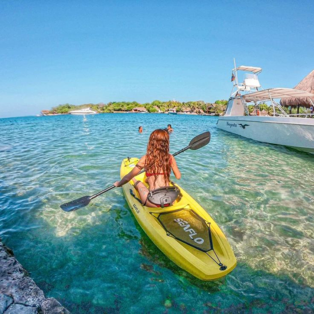 kayak en Cartagena