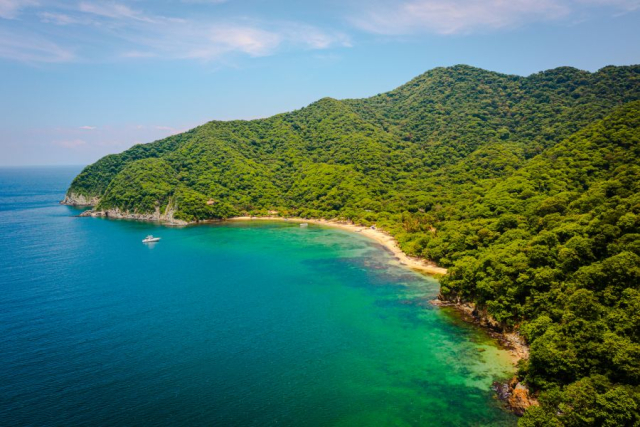 Playa Cristal en Santa Marta