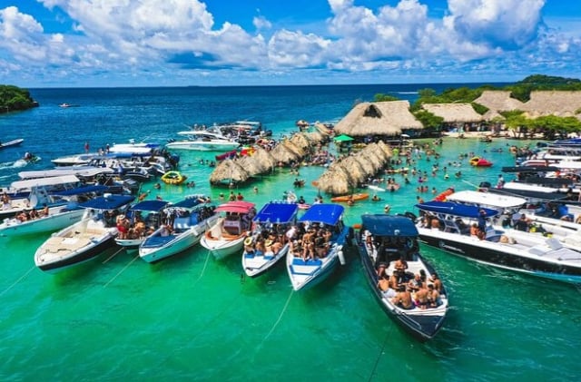 Playa Cholón en Cartagena