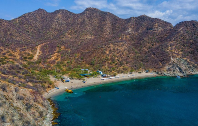 Playa Inca Inca en Santa Marta