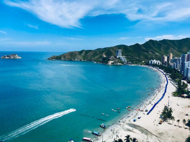 Playa Rodadero en Santa Marta