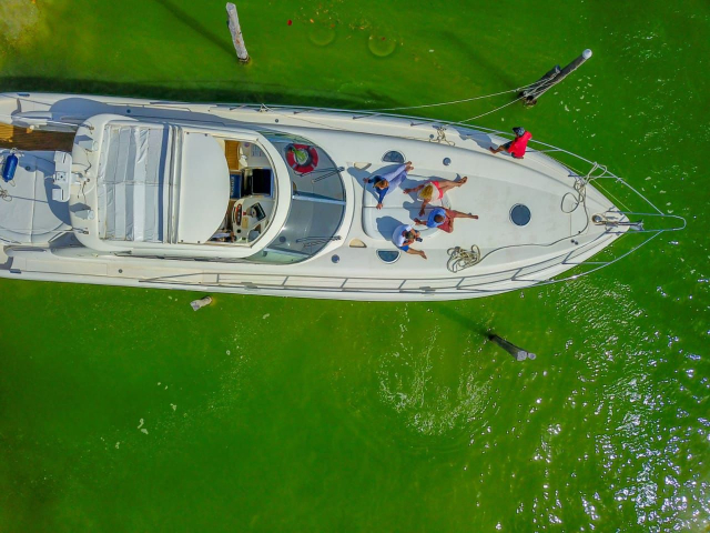 Navidad en yate privado en Cancún