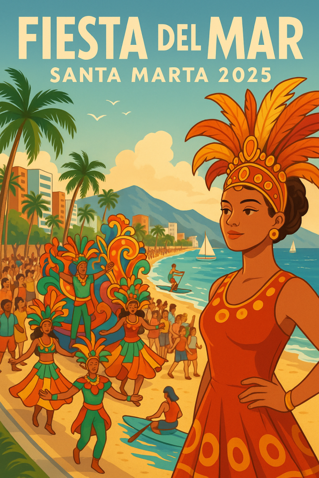 Fiestas del Mar Santa Marta 2025: Celebra los 500 años junto al mar