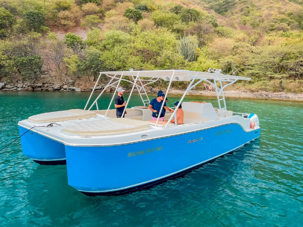 alquiler catamaran para 20 personas en cartagena