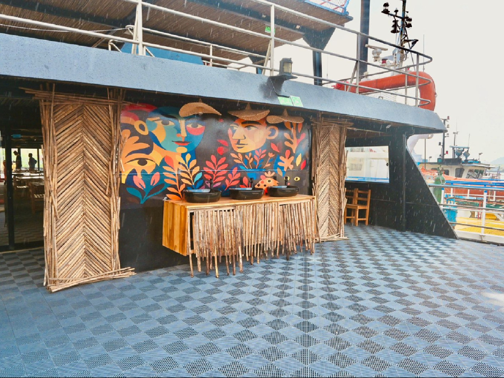 barco volar tour atardecer